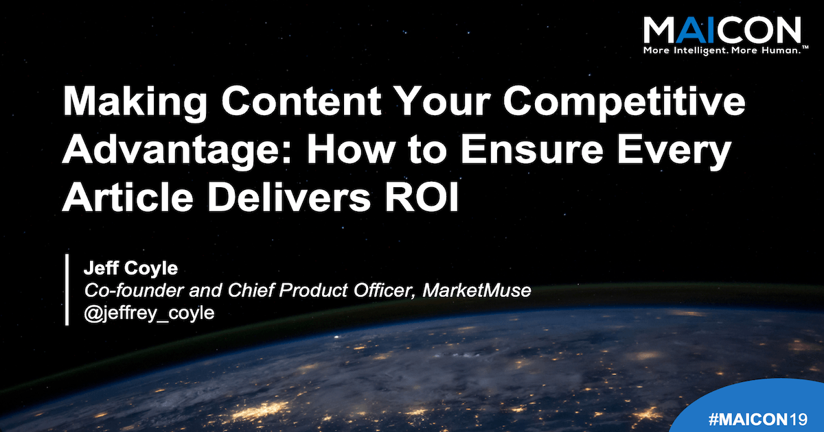 Making Content Your Competitive Advantage: How to Ensure Every Article ...